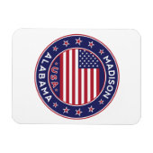 Madison, Alabama Magneet (Horizontaal)