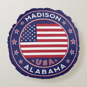 Madison, Alabama Rond Kussen