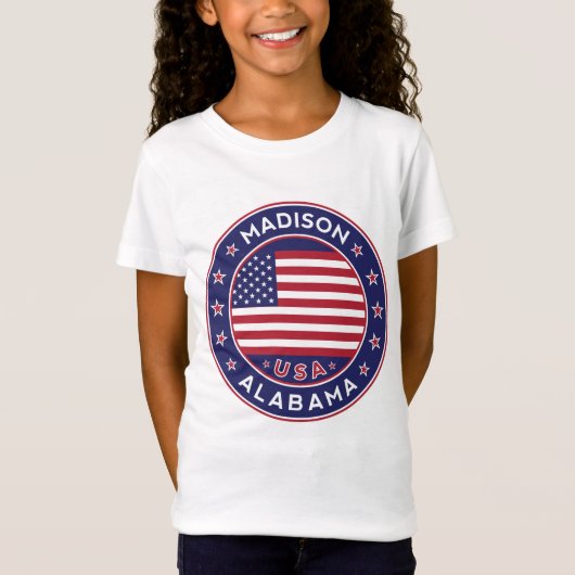 Madison, Alabama T-shirt (Voorkant)
