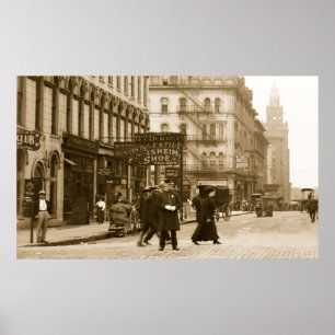 Madison Ave van Top St, Toledo, OH begin jaren '00 Poster