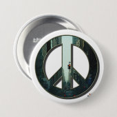 Madison Avenue Peace Button (Voorkant /achterkant)
