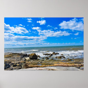 Madison Beach, Connecticut Poster