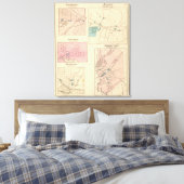 Madison, Bordentown, NJ Canvas Afdruk (Insitu (Slaapkamer))