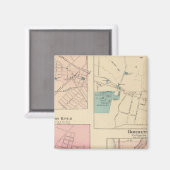 Madison, Bordentown, NJ Magneet (Voorkant / Achterkant)