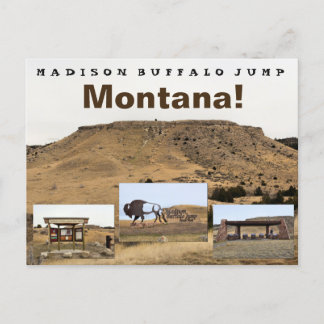 Madison Buffalo Jump Briefkaart