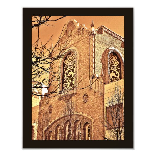 Madison Building Art Foto Afdruk (Voorkant)