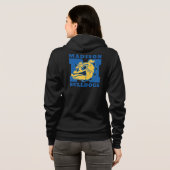 Madison Bulldogs Zip Hoodie - diep grijs (Achterkant volledig)