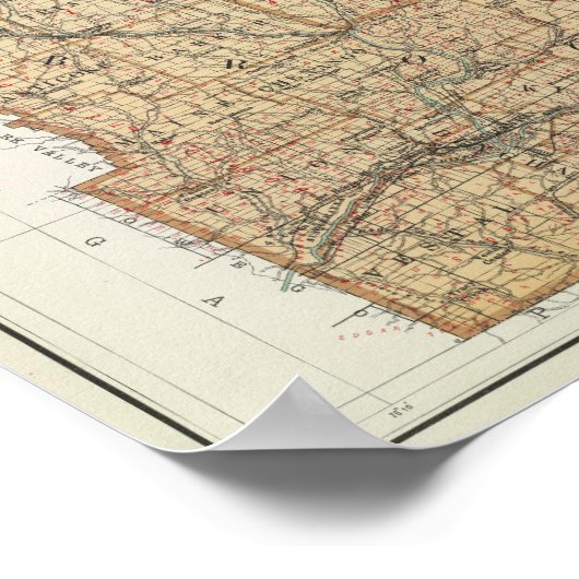 Madison, Chenango, provincie Broome Poster (Hoek)