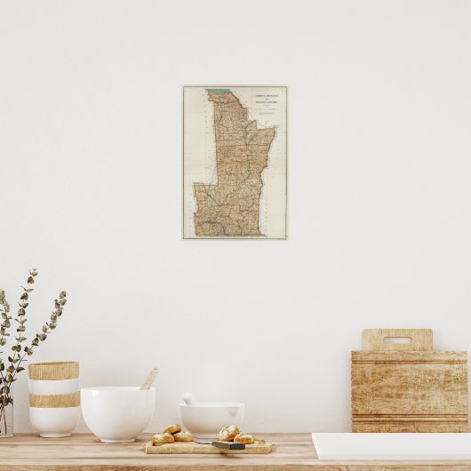 Madison, Chenango, provincie Broome Poster (Keuken)