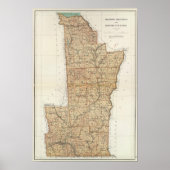 Madison, Chenango, provincie Broome Poster (Voorkant)