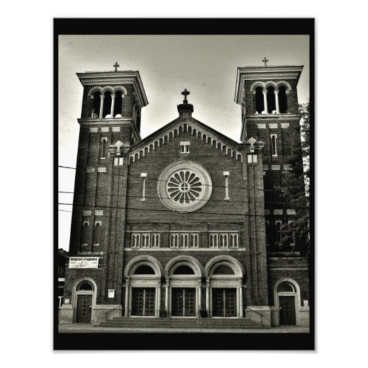 Madison Church Foto Afdruk (Voorkant)