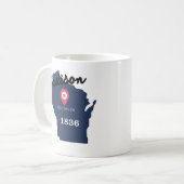 Madison coffee mug  koffiemok (Voorkant links)