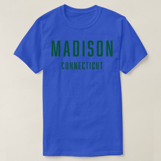 Madison Connecticut T-shirt (Design voorkant)