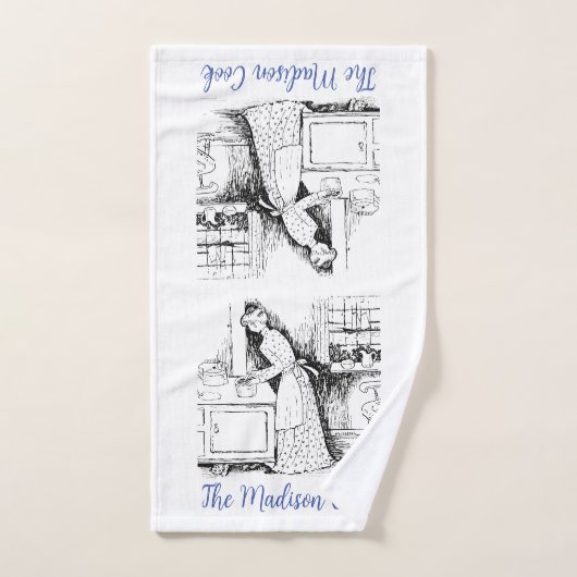 'Madison Cook' Dish Handdoek - Eenvoudiger Tijden (Handdoek)