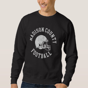 Madison County Football Retro Footballhelm Trui