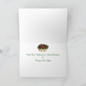 Madison de Zwarte Kerstkaart van Labrador Feestdagen Kaart (Binnen)