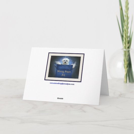 Madison de zwarte Labrador Kaart (Achterkant)