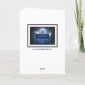 Madison de zwarte Labrador Kaart (Achterkant)