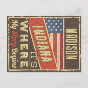 Madison Indiana Briefkaart