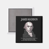 Madison - Kerk & Staat Magneet (Voorkant / Achterkant)