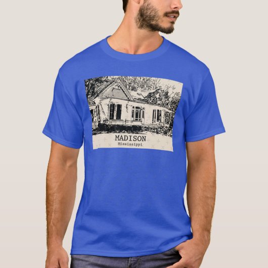 Madison Mississippi T-shirt (Voorkant)