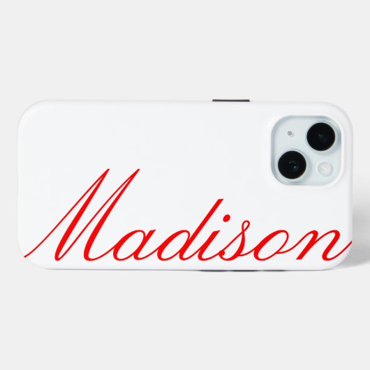 Madison - mooie iPhone draagtas Case-Mate iPhone Case (Achterkant (horizontaal))