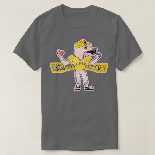 Madison Muskies Honkbal T-shirt (Design voorkant)