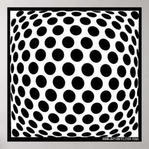 Madison Op Art Poster