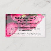 Madison Professioneel Bloemen Visitekaartje (Achterkant)