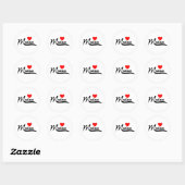 Madison Ronde Sticker (Vel)