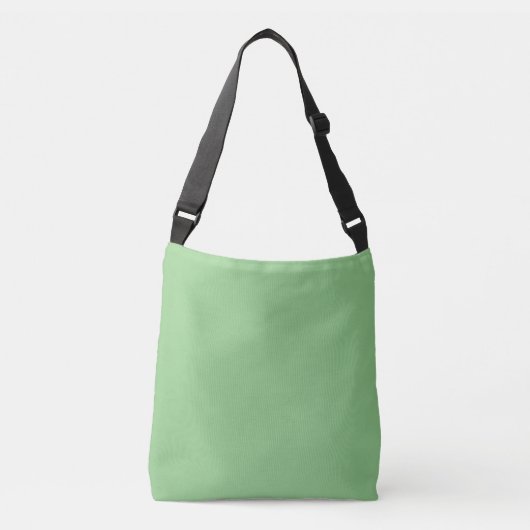 Madison Shopper Med Green Crossbody Tas (Voorkant)