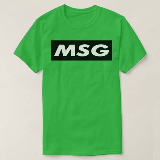 Madison Square Garden Meat Brown T-shirt (Design voorkant)