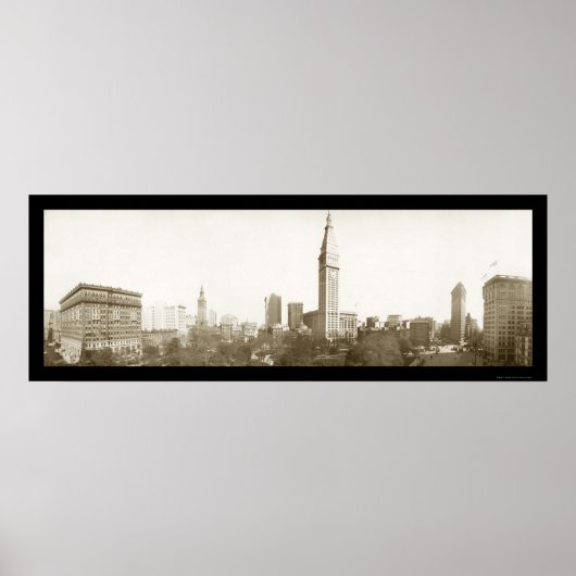 Madison Square, NYC Foto 1910 Poster (Voorkant)