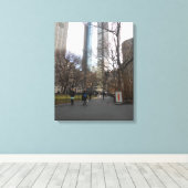 Madison Square Park, New York, Verenigde Staten Canvas Afdruk (Insitu (Houten vloer))