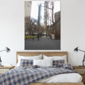 Madison Square Park, New York, Verenigde Staten Canvas Afdruk (Insitu (Slaapkamer))