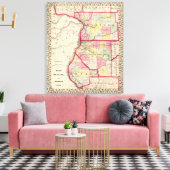 Madison, St Clair, provincie Monroe Canvas Afdruk (Insitu (Woonkamer))