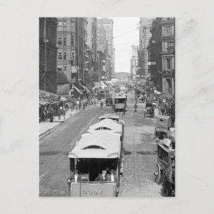 Madison Street, Chicago, 1900 Briefkaart