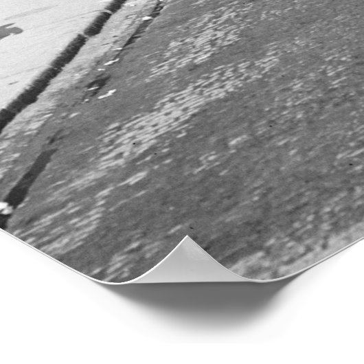 Madison Street, Chicago, 1900 Poster (Hoek)