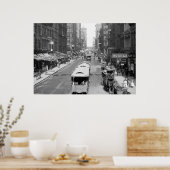 Madison Street, Chicago, 1900 Poster (Keuken)