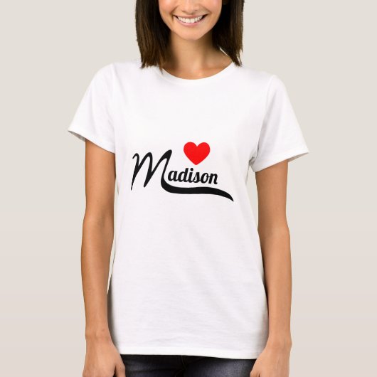 Madison T-shirt (Voorkant)