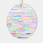Madison Text Design II Ornament (Links)