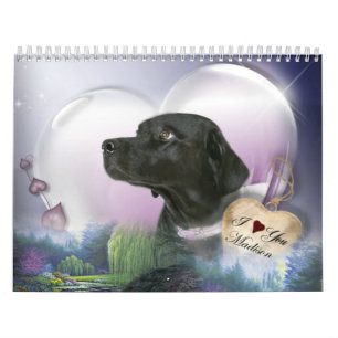 Madison the Black Labrador Kalender