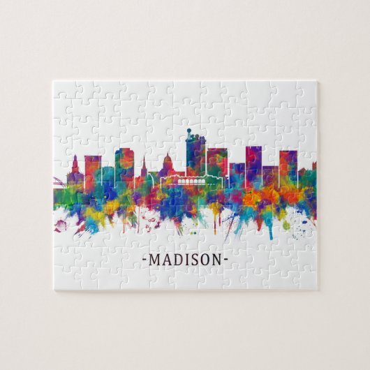 Madison USA Skyline Legpuzzel (Horizontaal)