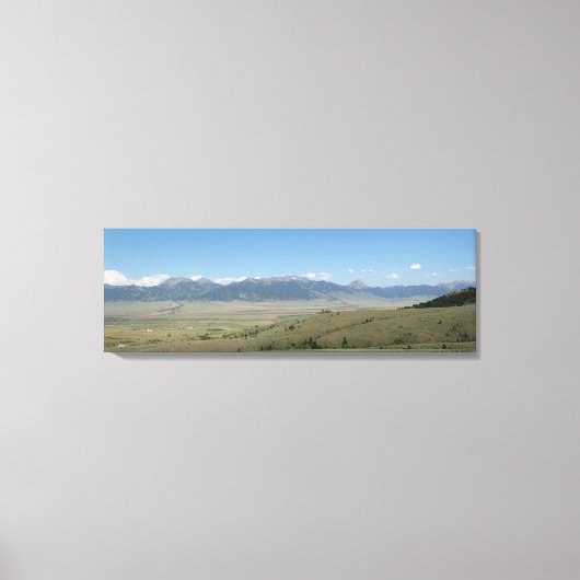 Madison Valley, Montana Canvas Afdruk (Voorkant)