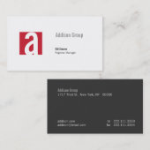 Madison Visitekaartje (Voorkant / Achterkant)