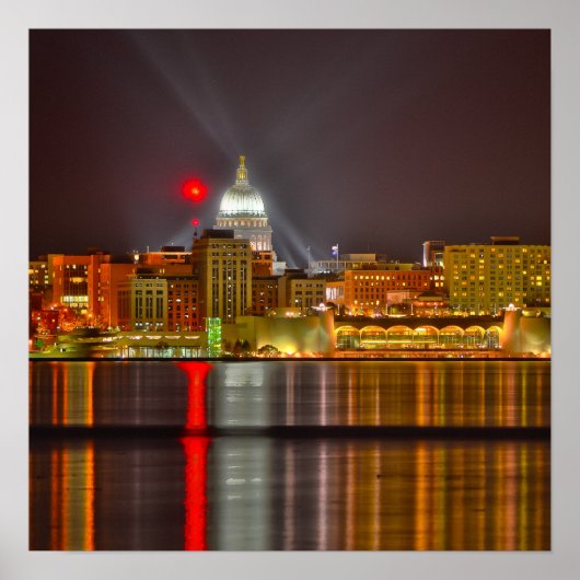 Madison, WI Poster (Voorkant)