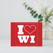 Madison (WI) Uitnodiging achterklep (Staand voorkant)