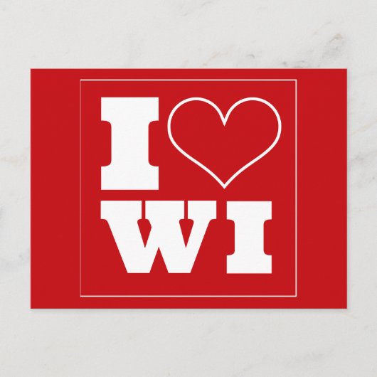 Madison (WI) Uitnodiging achterklep (Voorkant)