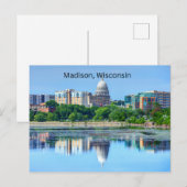 Madison, Wisconsin Briefkaart (Voorkant / Achterkant)