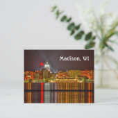 Madison, Wisconsin Briefkaart (Staand voorkant)
